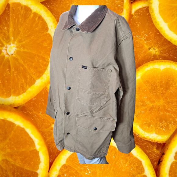 Filson Men's Brown Cotton DWR Dry Tin Cloth Ranch Jacket Size L - Picture 1 of 11